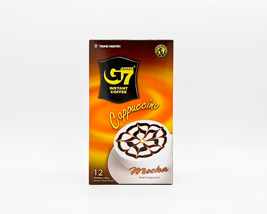 G7 インスタントベトナムコーヒー カプチーノ/モカ (1箱12スティック